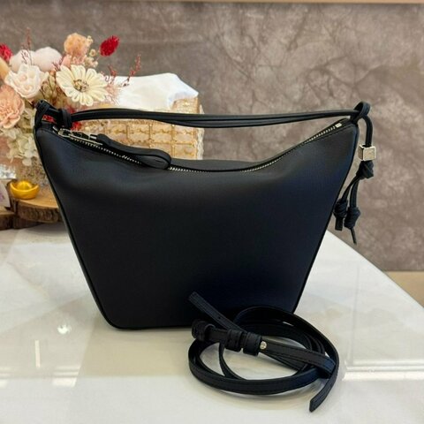 *SHIHNA名牌精品*LOEWE Hammock Hobo 小牛皮手提/斜背包