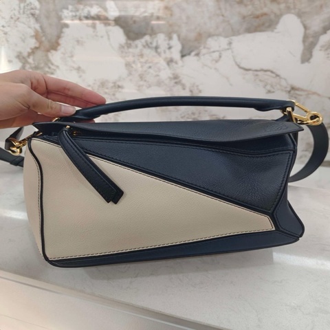 羅意威 loewe puzzle 小號 午夜藍