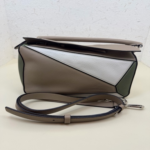 loewe 羅意威 Puzzle小號三拼色幾何包