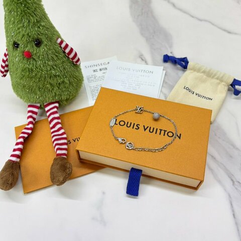 LV Iconic Louisa 圓珠水鑽手鍊