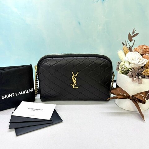 YSL GABY小羊皮貝殼包