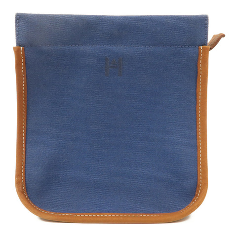 HERMES 帆布Camaieu Pouch手拿包