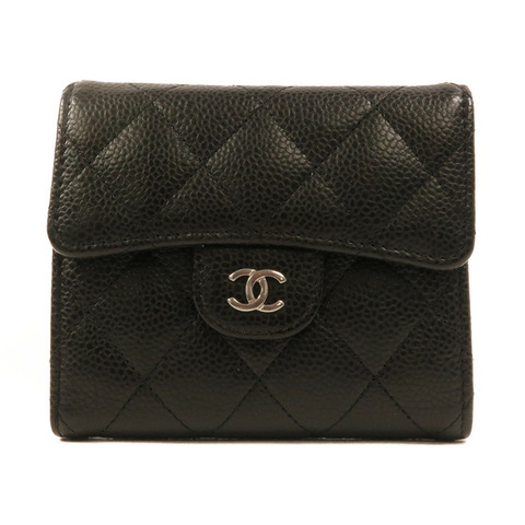 CHANEL 牛皮皮革Classic Small Flap Wallet錢包
