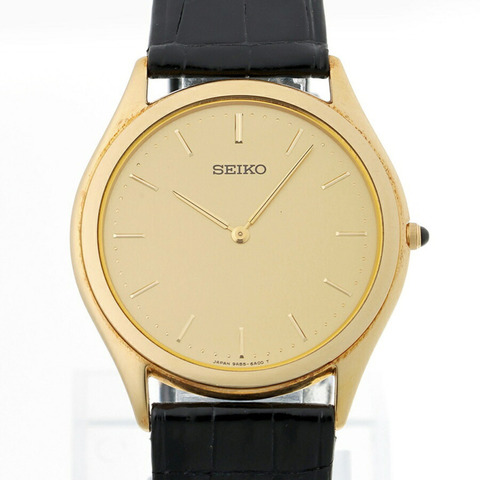 精工 (Seiko) SEIKO 石英錶 20 週年紀念版 SCQX002 9A85-6A00 18K 黃金腕錶 B-114127