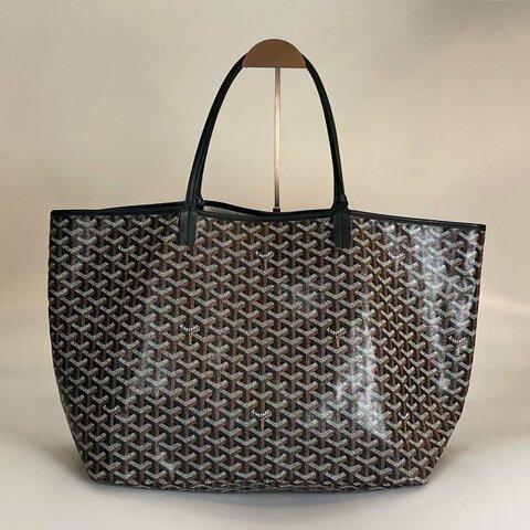 全新品 GOYARD ADM020230 黑Saint louis 托特包 GM