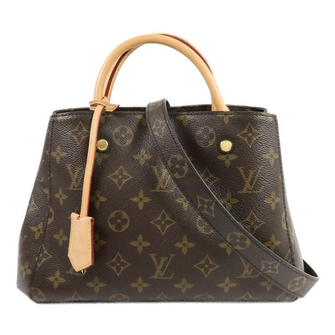 LOUIS VUITTON Monogram Montaigne BB手挽肩背兩用袋