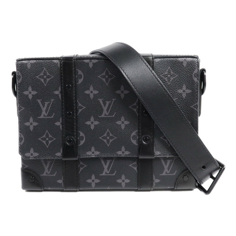 LOUIS VUITTON Monogram Eclipse Trunk Messenger肩背袋