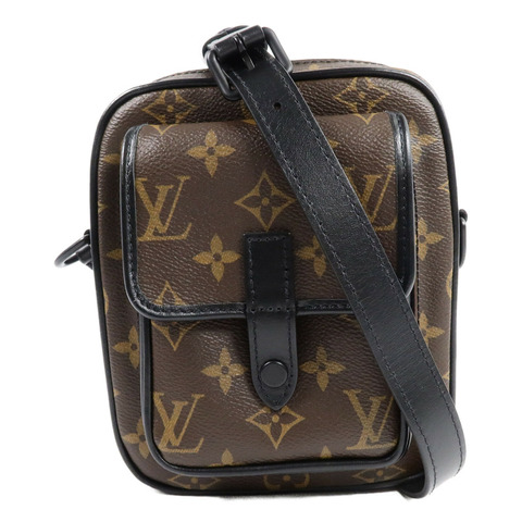 LOUIS VUITTON Monogram Macassar  Christopher Wearable Wallet肩背袋