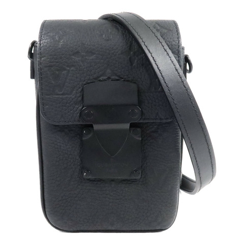 LOUIS VUITTON Monogram Taurillon S-Lock Vertical Wearable肩背袋