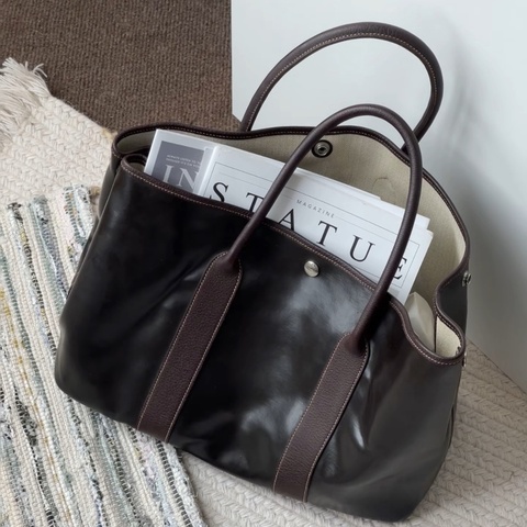 【絕版馬吉拉作品🤎亞馬遜材質🌳】Hermes 亞馬遜橡膠塗層花園36 Grade Party