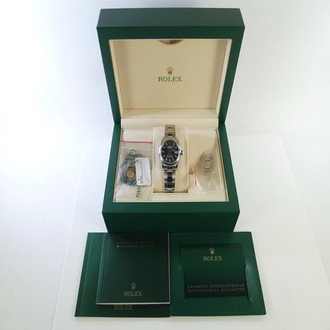 ROLEX 勞力士 278240 Datejust 31 手錶 綠面鋼款 蠔式 機械女錶 盒單齊全