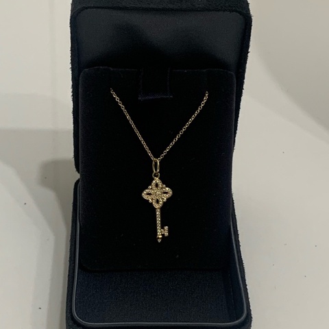 蒂芙尼/Tiffany 維多利亞 mini 滿鑽項鍊
