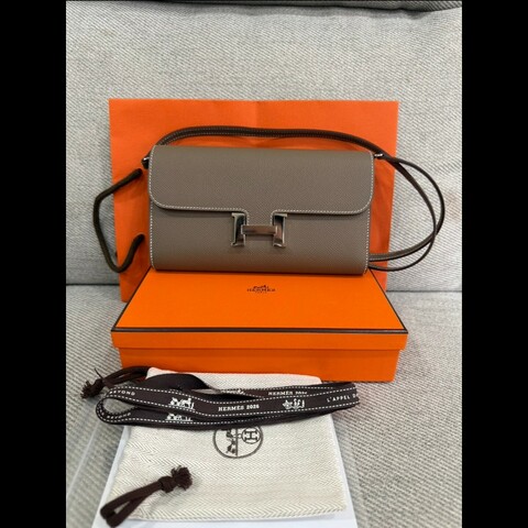 Hermès 康康togo 大象灰應銀 G刻