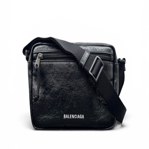 巴黎世家  BALENCIAGA Explorer  皮革 單肩包 相機包646138