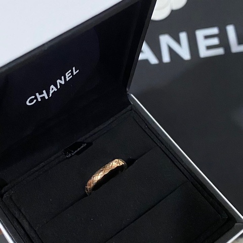 Chanel 香奈兒金色戒指51碼