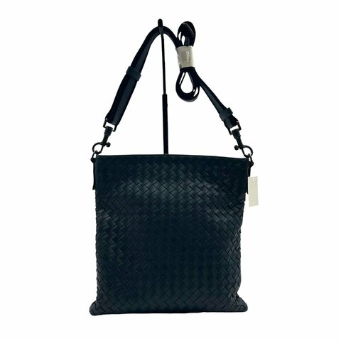 【美收精品】Bottega Veneta 深藍色編織斜背包  C-871【隔月月中將轉賣至日本 上架期限30天】