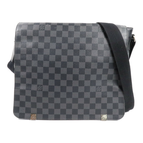LOUIS VUITTON Damier Graphite District MM肩背袋