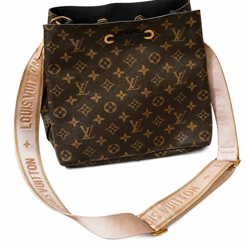 全網最便宜 Louis Vuitton NeoNoe 水桶包 Monogram（無原廠背帶，背帶為LV寬背帶）