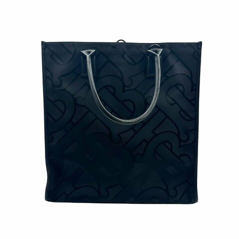 【美收精品】 Burberry  黑色托特包 C-873【隔月月中將轉賣至日本 上架期限30天】