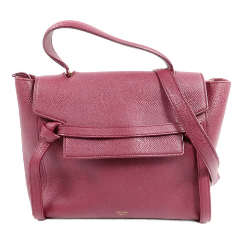 CELINE 牛皮皮革Micro Belt Bag手挽肩背兩用袋