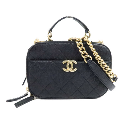 CHANEL 牛皮皮革Camera Bag鏈帶肩背袋
