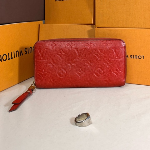 🍊驚喜入手 即將下架 LV 路易威登 Louis Vuitton招財橘 zippy拉鏈 牛皮壓紋老花8卡長夾