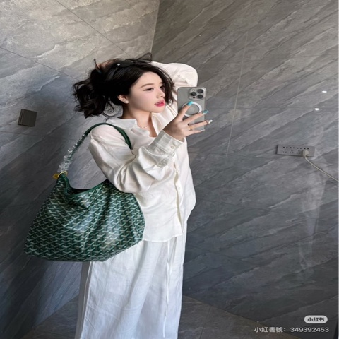 Goyard 全球斷貨王通勤神包Hobo 綠色