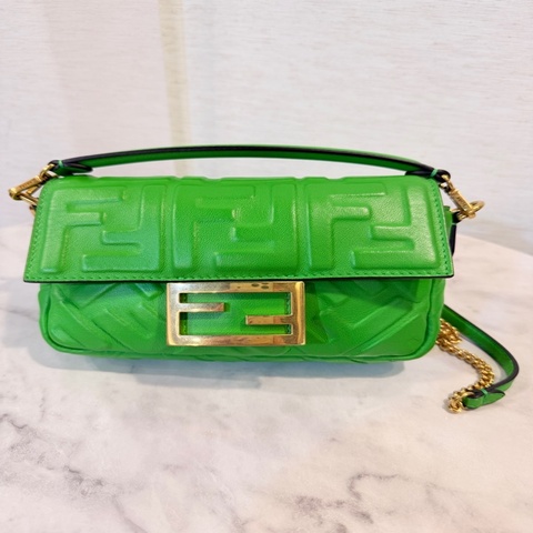 Fendi 綠迷你baguette 小法棍