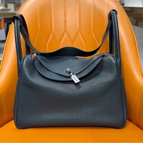 【震撼撿漏✨全網最低價】Hermes/愛馬仕  lindy30  松柏綠