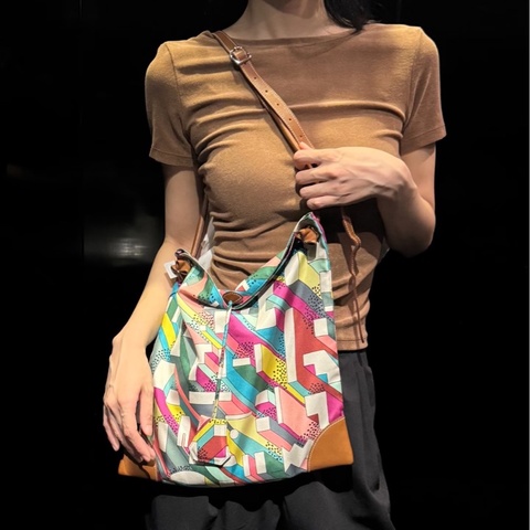 【震撼撿漏價✨全網最低價】Hermes/愛馬仕 Silky City絲巾包 文藝風拉滿 文青必備