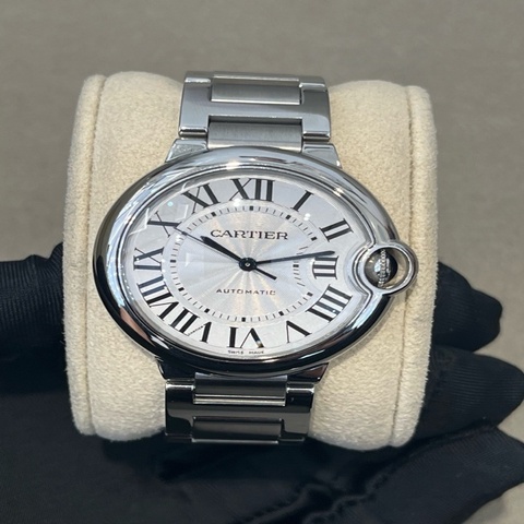 Cartier 卡地亞藍氣球腕表 自動上鏈 精鋼 36mm