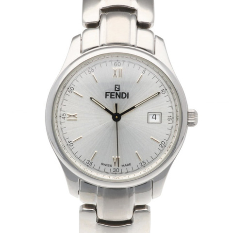 Fendi 手錶，不鏽鋼 210G 石英男士二手。