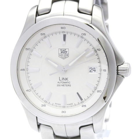 TAG HEUER 豪雅 Link 系列不鏽鋼自動機械男錶 WJF2111 拋光款
