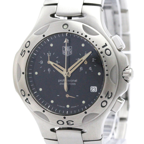TAG HEUER 豪雅 Kirium 計時碼錶 精鋼石英男士腕錶 CL1110 拋光