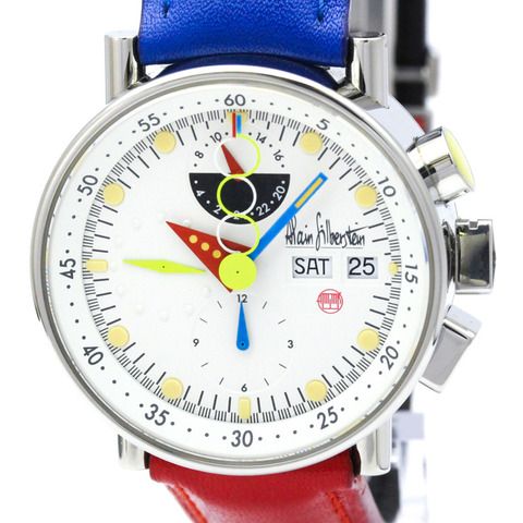 ALAIN SILBERSTEIN Krono Bauhaus 精鋼自動腕錶 LOW5100 拋光