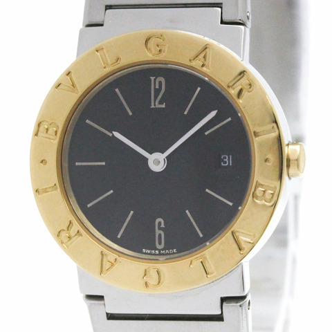 寶格麗 (BVLGARI) 18K金精鋼女錶 BB26SGD 拋光款