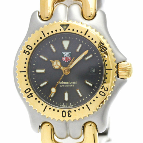 TAG HEUER Sel Professional 200公尺鍍金鋼女錶 S95.215 拋光