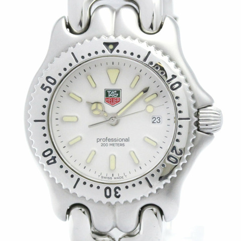TAG HEUER 豪雅 Sel Professional 200米精鋼女錶 S99.015 拋光款