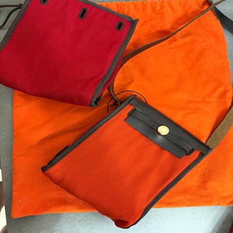 Hermès Herbag TPM 中古品 兩色
