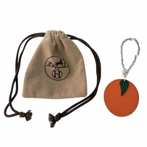 HERMES 中古 橘子 掛飾