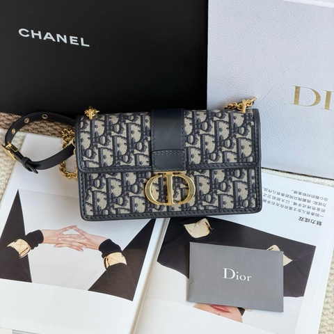 Dior迪奧 經典老花蒙田30小號鏈條包