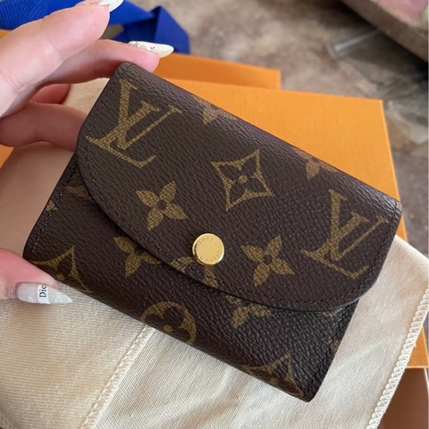 👜LV 路易威登｜老花錢包卡包 粉色內裡｜97新芯片款