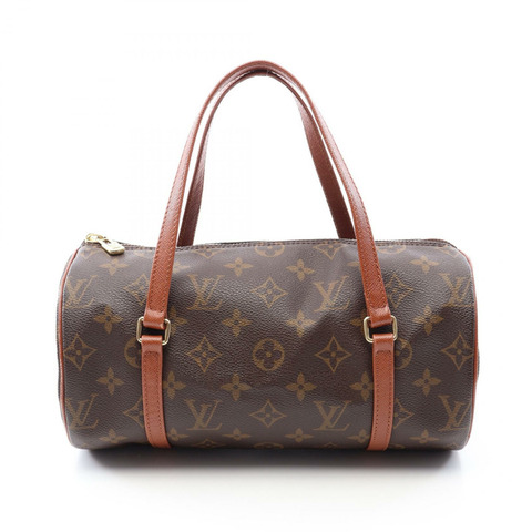 路易威登 Papillon 26 單肩手提包，舊款 M51366，Monogram 帆布，棕色，二手