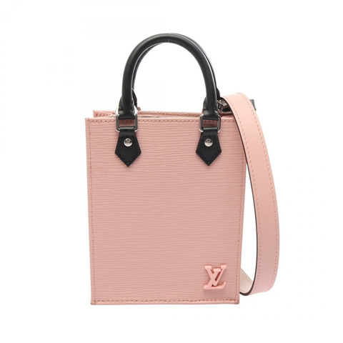 路易威登 Petit Sac Plat 斜背包 M69575 Epi Rose 瓦萊琳