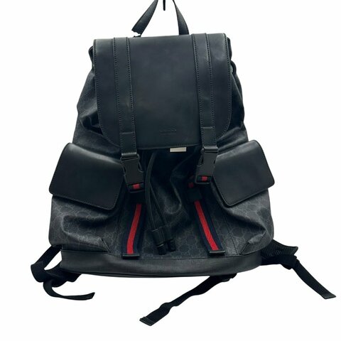 【美收精品】Gucci GG Supreme 後背包   C-868【隔月月中將轉賣至日本 上架期限30天】