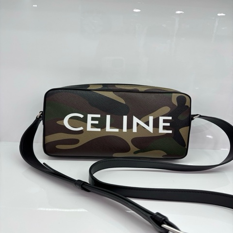 Celine /賽琳 橫版相機包 迷彩色 男女同款  尺寸：23*14*4