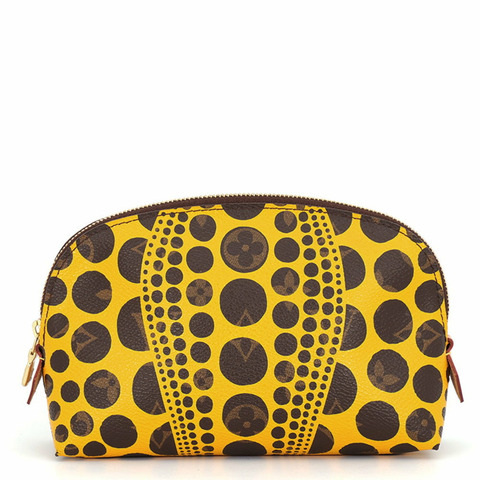 路易威登 Monogram Pumpkin Dot 手袋 LV x YK Pochette Tick M47346 LOUIS VUITTON Yayoi Kusama