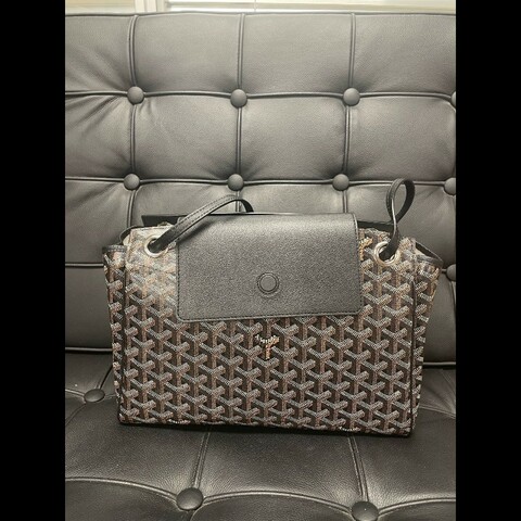 高雅德/Goyard    Goyardine 帆布 & Chevroches小牛皮