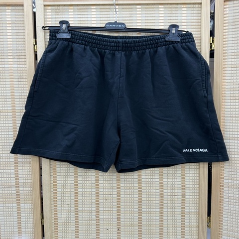 Balenciaga巴黎世家 SS22 純色字母Logo印花鬆緊 XS碼 腰40 長50