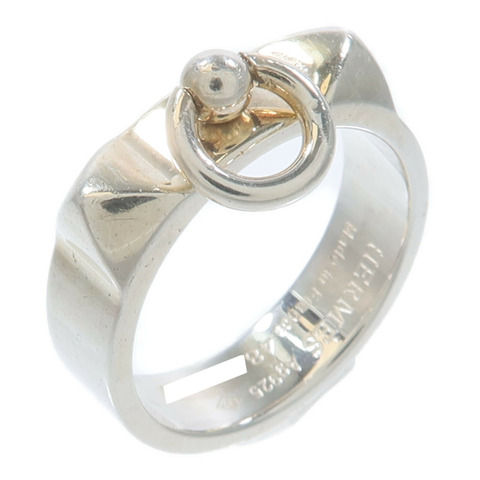 HERMES 925純銀Collier De Chien Ring戒指